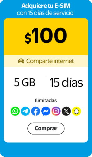 Recarga Mi Bait $100 móvil